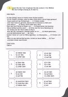 Vorschau - Arbeitsblätter - Sprachbausteine B1 – Wechselpräpositionen (DaF/DaZ) - Seite 1