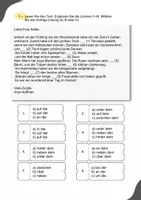 Vorschau - Arbeitsblätter - Sprachbausteine B1 – Wechselpräpositionen (DaF/DaZ) - Seite 2