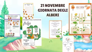 anteprima - Esercizi - 21 novembre giornata alberi - Pagina di copertina