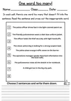Vorschau - Arbeitsblätter - Polizei / Police: Nouns verbs adjectives - 13 Arbeitsblätter zu Wortarten (Englisch) - Seite 2