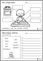 Vorschau - Unterrichtsreihen - Monatsperlen: Backen - mittelschwer - Seite 3