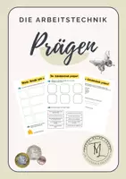 Vorschau - Arbeitsblätter - Die Arbeitstechnik Prägen - Deckblatt