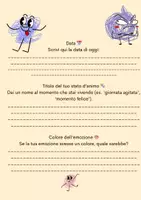 anteprima - Altro tipo di materiale - DIARIO DELLE EMOZIONI - Pagina 3