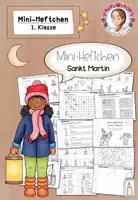 Vorschau - Arbeitsblätter - Sankt Martin - St Martin - Mini-Heftchen - Deutsch - (1. Klasse) - Deckblatt