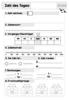 Vorschau - Stundenentwürfe - Zahlenraum 1000: 999 Froschgeschwister Zahl des Tages - Seite 2