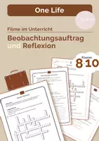 Vorschau - Arbeitsblätter - Beobachtungsauftrag zum Film (One Life) - Deckblatt