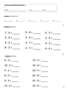 Vorschau - Arbeitsblätter - Materialpaket - Mathematik Klassenarbeiten Klasse 3 - Seite 1