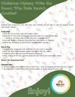 Vista previa - Unidades / Secuencias / Situaciones de Aprendizaje - Christmas Mystery Write the Room – Who Stole Santa’s Cookies? - página 2