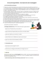 Vorschau - Arbeitsblätter - Die Geschichte der Großzügigkeit - Seite 1