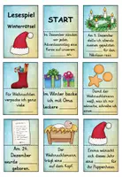 Vorschau - Spiele - Lesespiel Winterrätsel - Klasse 2,3,4 - Seite 3