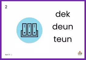 Voorbeeld - pakket Wat mist er? Kern 1 t/m 11 maan en zon versie bewegend leren - Pagina 2