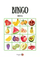Προεπισκόπηση - Flashcards - BINGO - Φρούτα - Σελίδα 1