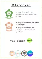 Voorbeeld - JufNika_Labels klasorganisatie - Pagina 1