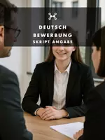 Vorschau - Unterrichtsreihen - Bewerbung & Berufsorientierung Jgst. 8/9 (Skript Angabe) - Deckblatt