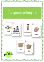 Voorbeeld - JufNika_Tegenstellingen - Voorblad