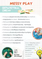 Προεπισκόπηση - Αφίσες - Τα Οφέλη του Messy Play - Εξώφυλλο