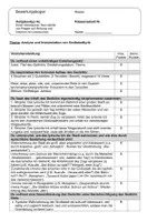 Vorschau - Klassenarbeiten - Klassenarbeit Großstadtlyrik Werfel - Seite 1