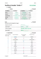 Vorschau - Arbeitsblätter - Verifica di Studio "Mini Progresso" - Unità 1 - Seite 3