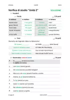 Vorschau - Arbeitsblätter - Verifica di Studio "Mini Progresso" - Unità 2 - Seite 3