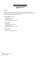 Voorbeeld - Optellen tot 6 met kaartjes in een paddenstoel - Pagina 1