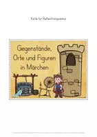 Vorschau - Arbeitsblätter - Märchen Wortspeicher Unterrichtseinheit Werkstatt Klasse 3 4 - Seite 3