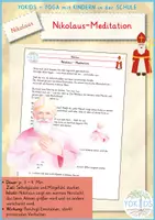 Vorschau - Anderer Materialtyp - Nikolaus Meditation im Klassenraum - Deckblatt
