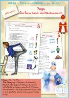 Vorschau - Anderer Materialtyp - Nikolaus Yoga Die Reise durch die Nikolausnacht - Deckblatt