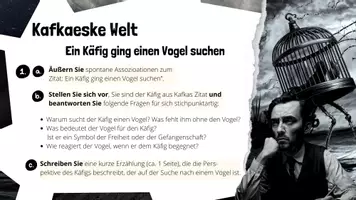 Vorschau - Arbeitsblätter - Die Welt Kafkas - Kafka lesen lernen - Seite 2