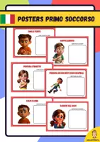anteprima - Esercizi - POSTERS PRIMO SOCCORSO - Pagina di copertina