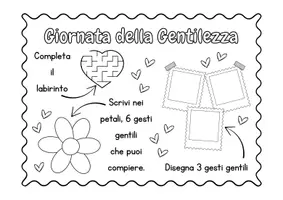 anteprima - Esercizi - Tovagliette dei gesti gentili - Pagina 1