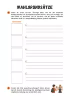Vorschau - Arbeitsblätter - Sparpaket: Landtagswahl - 10 Materialien (Arbeitsblätter, Spiele, Gesprächskarten, Poster) - Seite 3