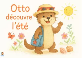 Aperçu - Affichage - Otto découvre l'été - Kamishibai en pdf à imprimer. - Page de couverture