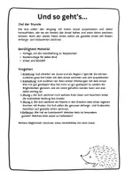 Vorschau - Stundenentwürfe - Einführungs ins Zeichnen mit dem Lineal im Herbst - Seite 1