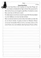 Vorschau - Arbeitsblätter - 100 verschiedene Texte (Abschreibtexte, Diktate, Übungstexte, Texte zum Markieren) - Seite 3