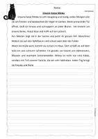 Vorschau - Arbeitsblätter - 100 verschiedene Texte (Abschreibtexte, Diktate, Übungstexte, Texte zum Markieren) - Seite 1