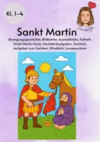 Vorschau - Arbeitsblätter - Sankt Martin für Klasse 1-4 - Deckblatt