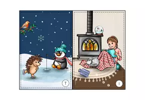 Vorschau - Arbeitsblätter - Lesespaziergang Winter | Kl. 3 + 4 - Seite 3