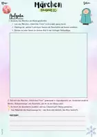 Vorschau - Arbeitsblätter - Märchen: „Väterchen Frost“ kreativ umgestalten – Märchenarbeit mit Herz & Humor! (5. – 7. Klasse | Deutsch | Sachunterricht | Kreativaufgaben | Ethik | Gesellschaft) - Seite 2
