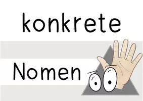 Vorschau - Präsentationen/Tafelbilder - Abstrakte Nomen - Poster und Legematerial - Seite 1