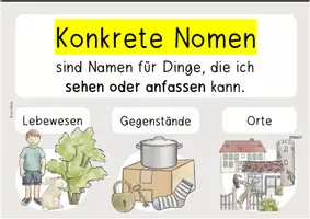 Vorschau - Präsentationen/Tafelbilder - Abstrakte Nomen - Poster und Legematerial - Seite 2