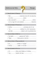 Vorschau - Arbeitsblätter - Materialpaket Verben - aktiv+passiv - Zeitformen - Seite 3