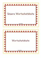 Vorschau - Präsentationen/Tafelbilder - Wortschatzpaket, alle Themen+Artikel+Truhe - Seite 2