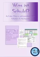 Vorschau - Stundenentwürfe - Unterrichtsstunde Was ist Schuld?/Schalksknecht - Deckblatt
