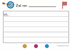 Vorschau - Anderer Materialtyp - Kärtchen für individuelle Ziele / Tischziel / Wochenziel - Seite 2