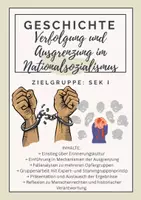 Vorschau - Arbeitsblätter - Verfolgung und Ausgrenzung im Nationalsozialismus: Menschen und ihre Geschichten - Deckblatt