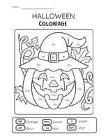 Aperçu - Jeux - Halloween fiche syllabe - Page de couverture
