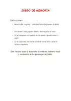 Vista previa - Tarjetas / Manipulativos - JUEGO DE MEMORIA. BELÉN NAVIDAD - página 1