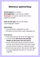 Voorbeeld - Memory samenstellingen met prentjes - Pagina 1