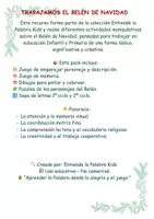 Vista previa - Manualidades / Dibujos para colorear - PACK MATERIAL "TRABAJAMOS EL BELÉN DE NAVIDAD" - página 1