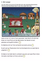 Vorschau - Arbeitsblätter - Gemischte Übungen "Sankt Martin" Dreifach differenziert DaZ / Deutsch - Seite 2